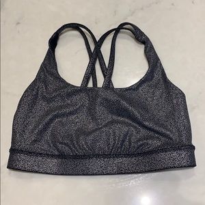Lululemon energy foil bra
